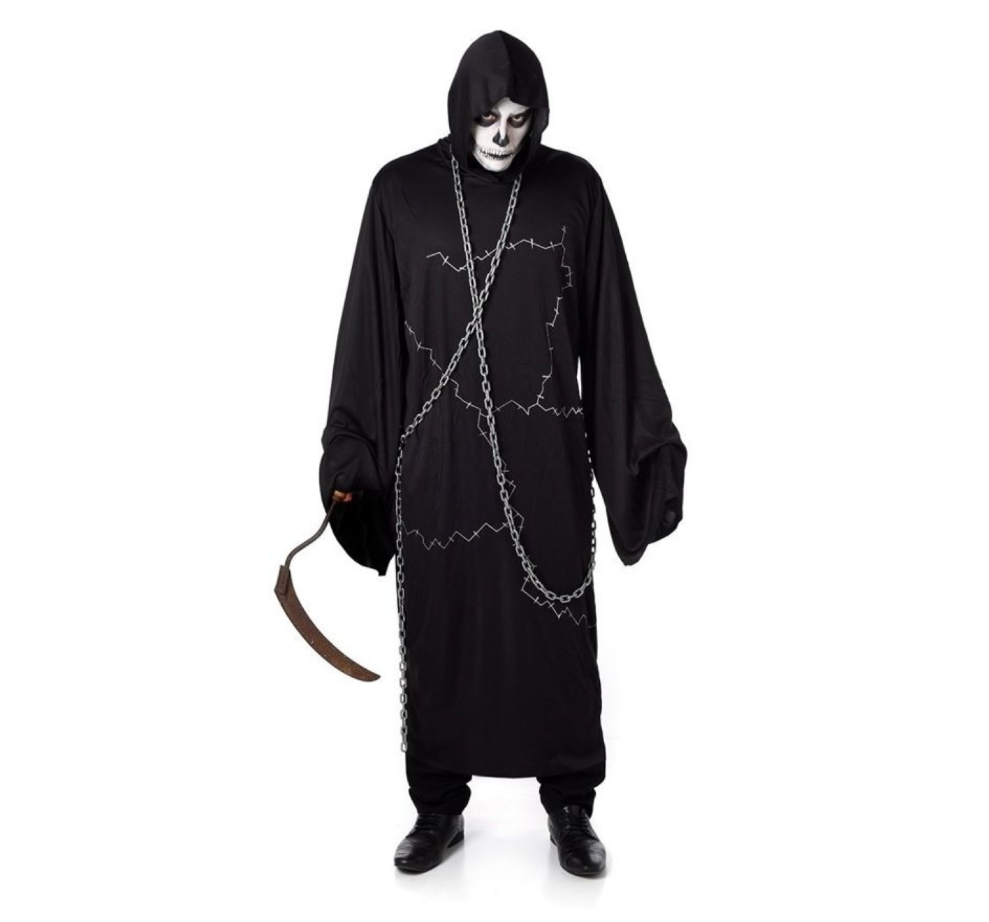 Kostuum - Magere Hein - Met ketting - S