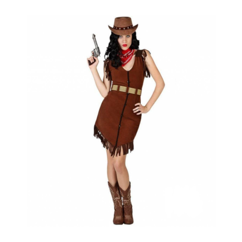 Partychimp Kostuum - Cowgirl - Amanda - XS/S Partychimp Kostuum - Cowgirl - Amanda - XS/S
