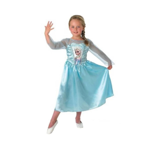 Rubies Kostuum - Frozen - Prinses Elsa - mt.128 Rubies Kostuum - Frozen - Prinses Elsa - mt.128