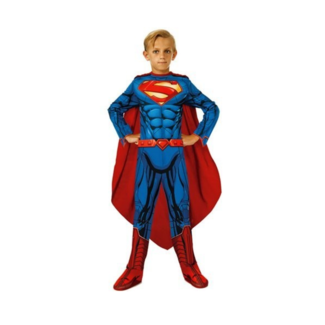 Kostuum - Superman - Gespierd - mt.128/134