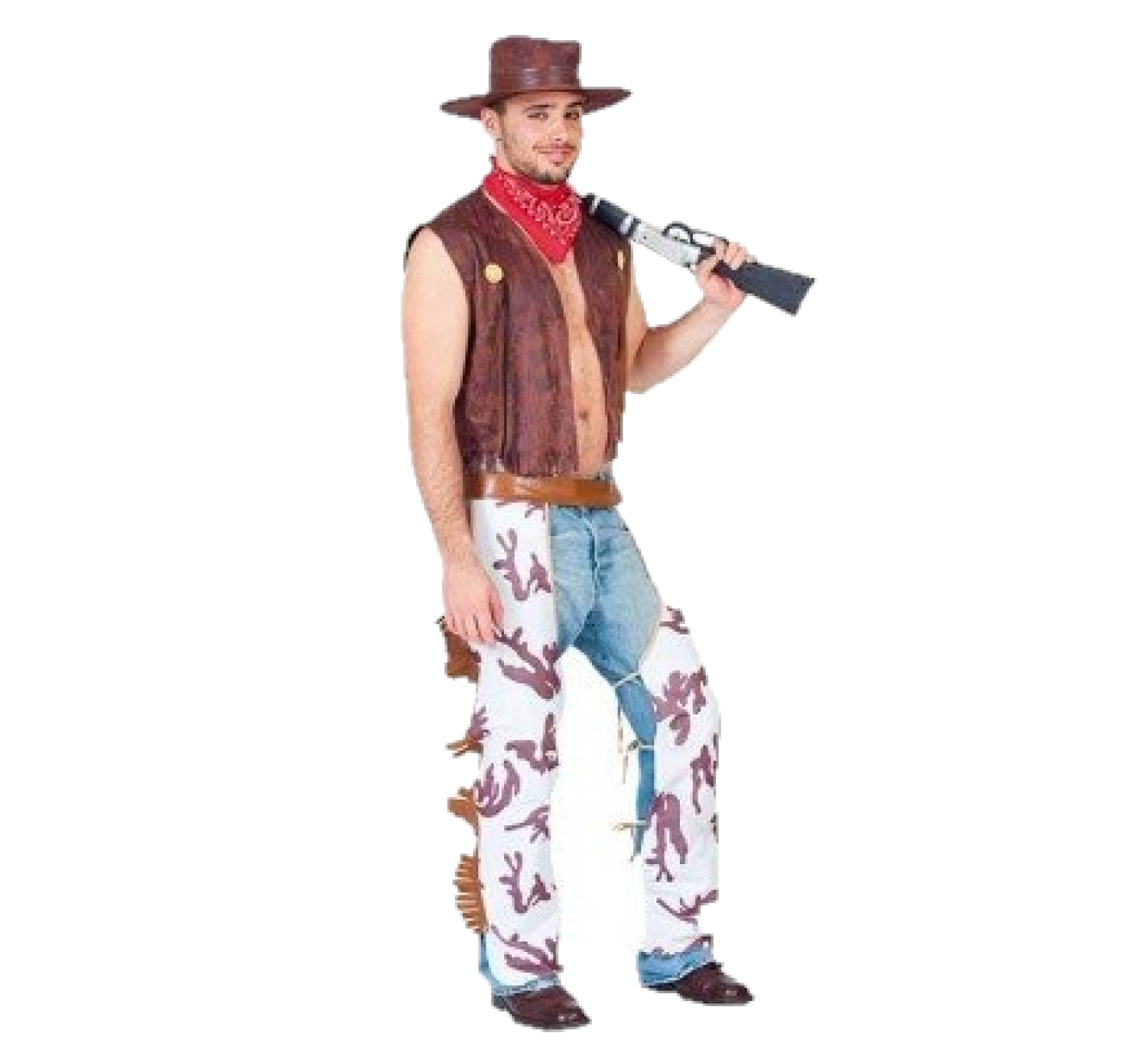Cowboy - Kostuum - 4dlg. - M/L
