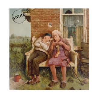 Comello Kaart - Liefde vergaat niet - Marius van Dokkum - 15x15cm