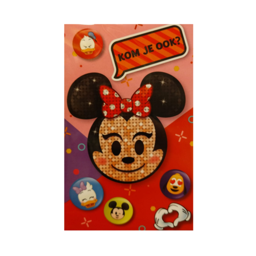 Interstat Uitnodigingskaarten - Emoji - Minnie Mouse - 6st. Interstat Uitnodigingskaarten - Emoji - Minnie Mouse - 6st.