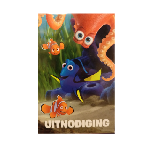 Interstat Uitnodigingskaarten - Finding Dory - 6st. Interstat Uitnodigingskaarten - Finding Dory - 6st.