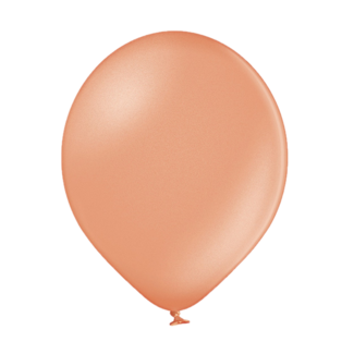 Belbal Ballonnen - Rosé goud - Metallic - 30cm - 100st.