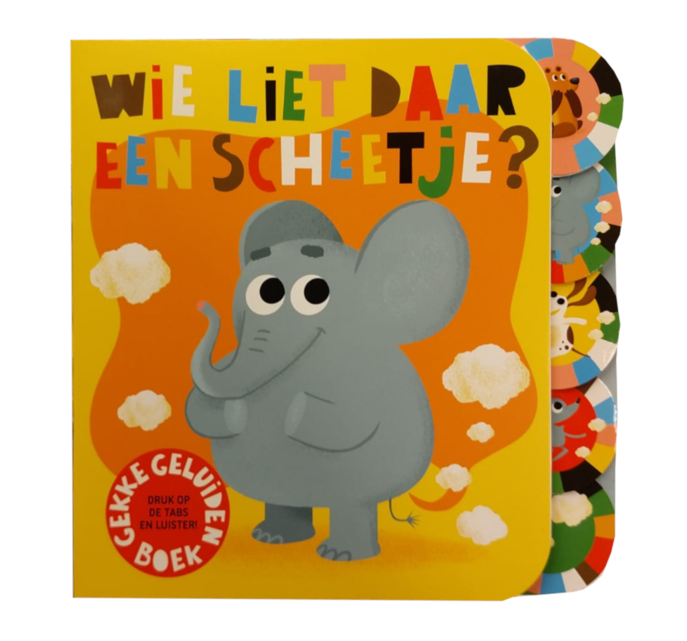 Boek - Wie liet daar een scheetje? - Met geluid