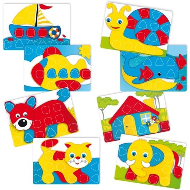 Mozaïek - Pixel baby - 32 Pinnen - Vanaf 18 maanden