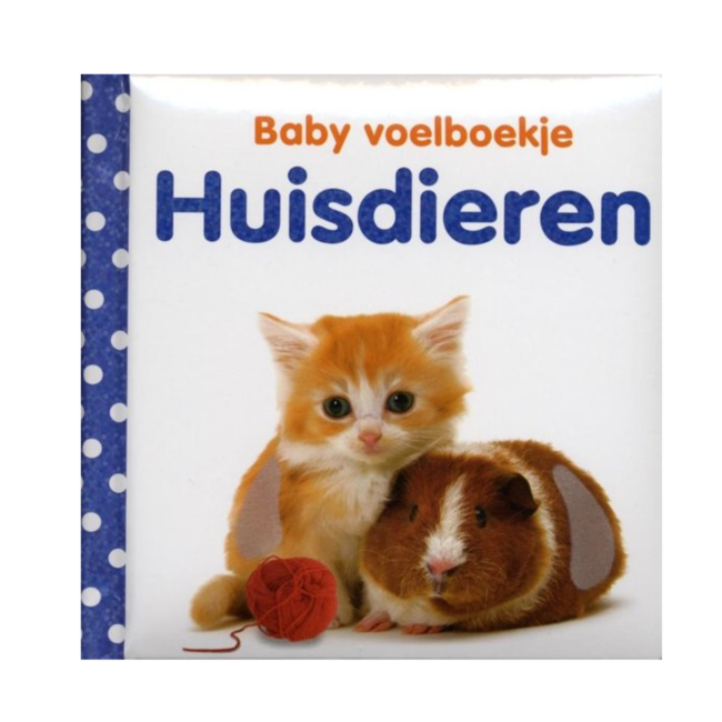 Veltman Boek - Baby voelboekje - Huisdieren