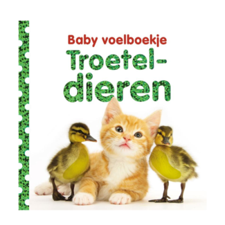 Veltman Boek - Baby voelboekje - Troeteldieren