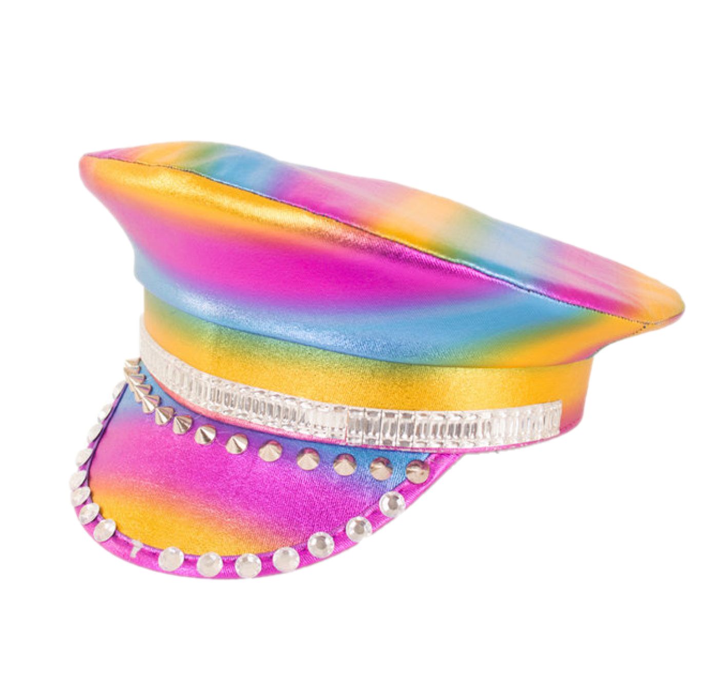 Pet - Regenboog - Metallic - Met stenen - Luxe