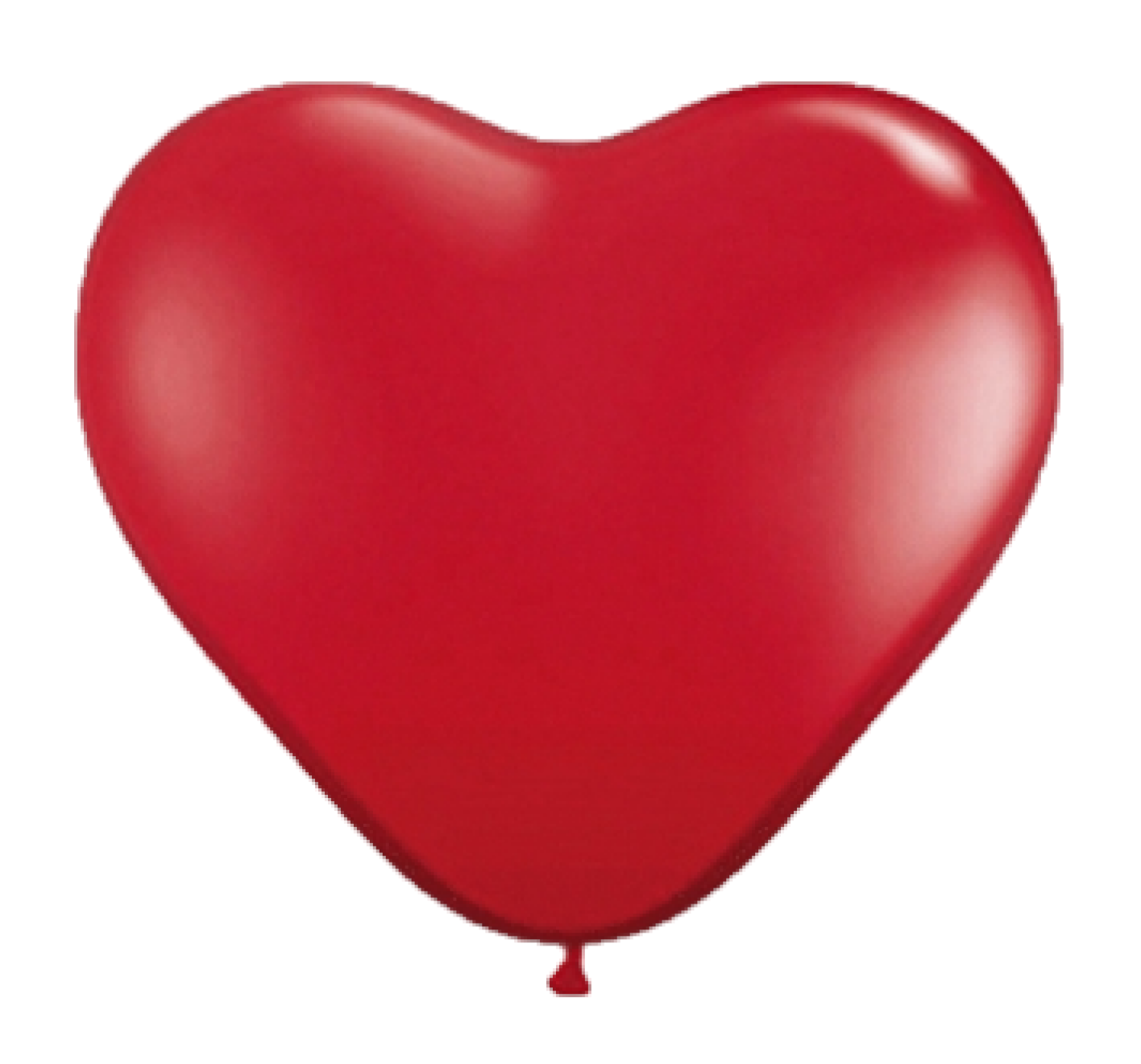 Ballonnen - Hart - Rood - 38cm - 100st.