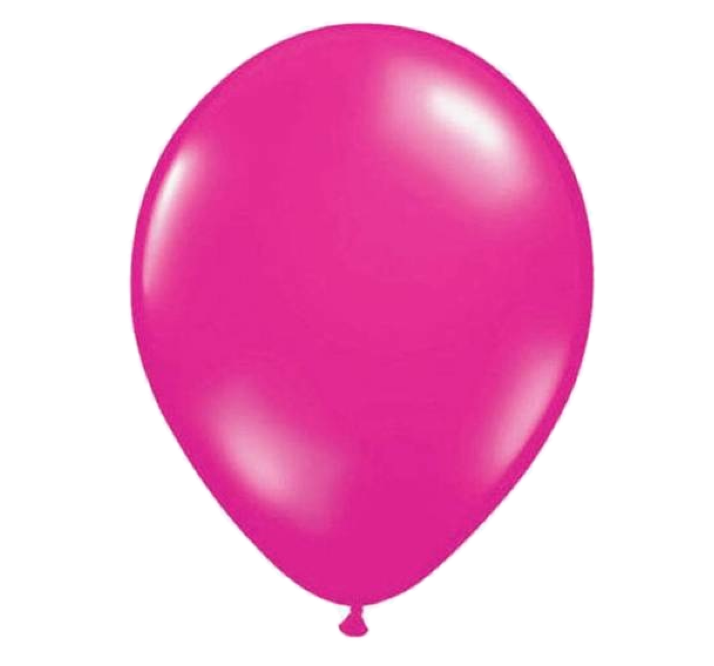 Ballonnen - Magenta / roze - Metallic - 30cm - 10st.**