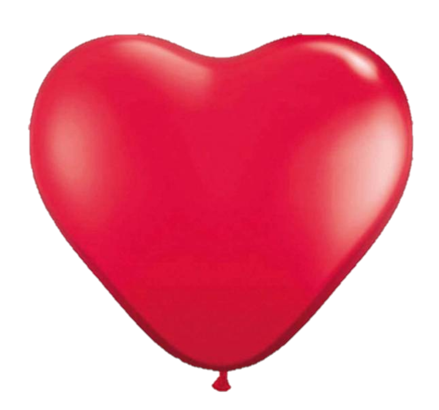 Ballonnen - Hartjes - Rood - 30cm - 8st.