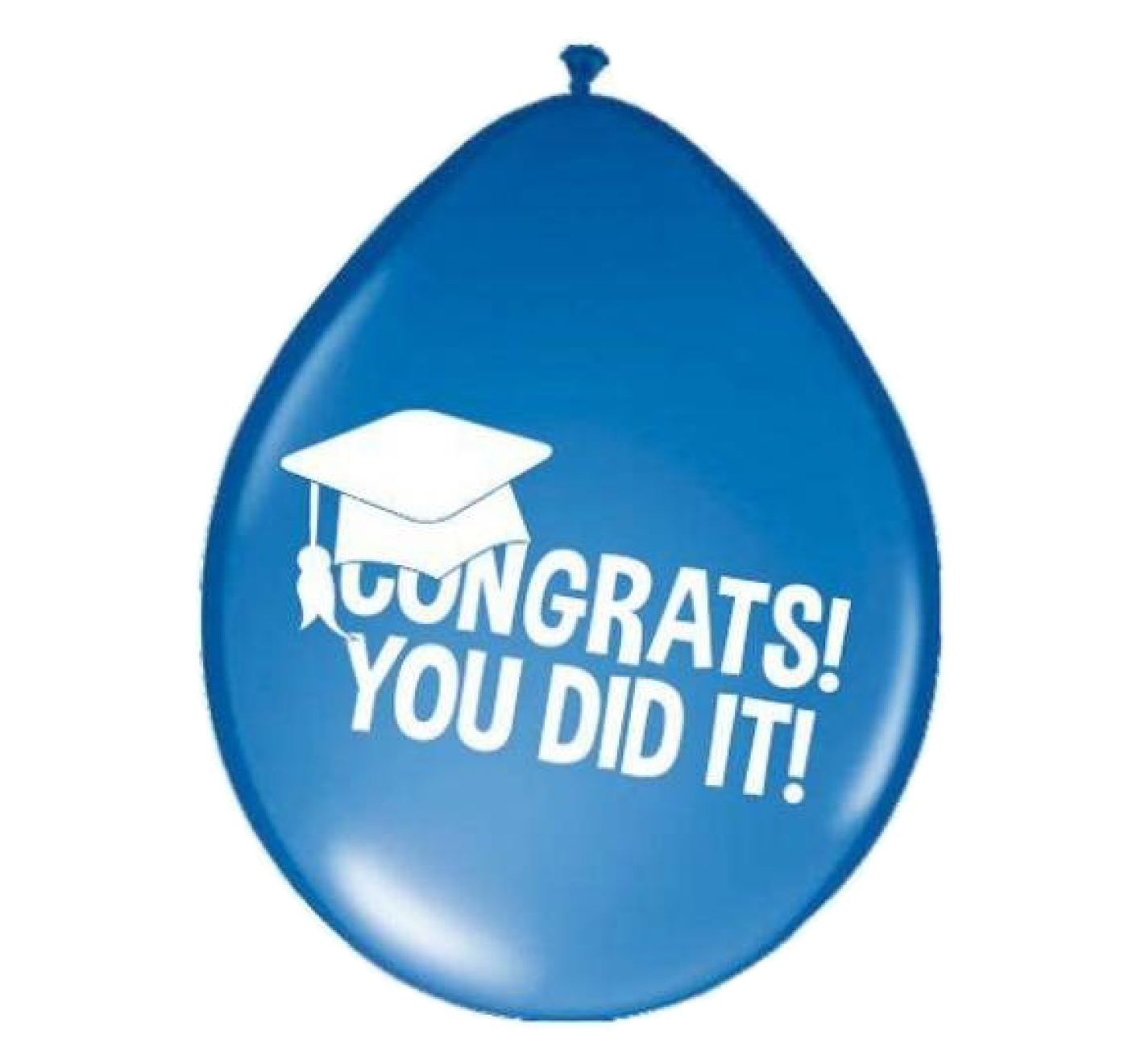 Ballonnen - Geslaagd - Congrats! You did it! - 30cm - 8st.