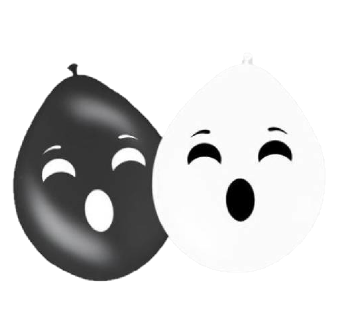 Ballonnen - Spook - 30cm - 8st.