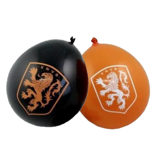 Folat Ballonnen - Hollandse leeuw - 30cm - 8st. Folat Ballonnen - Hollandse leeuw - 30cm - 8st.