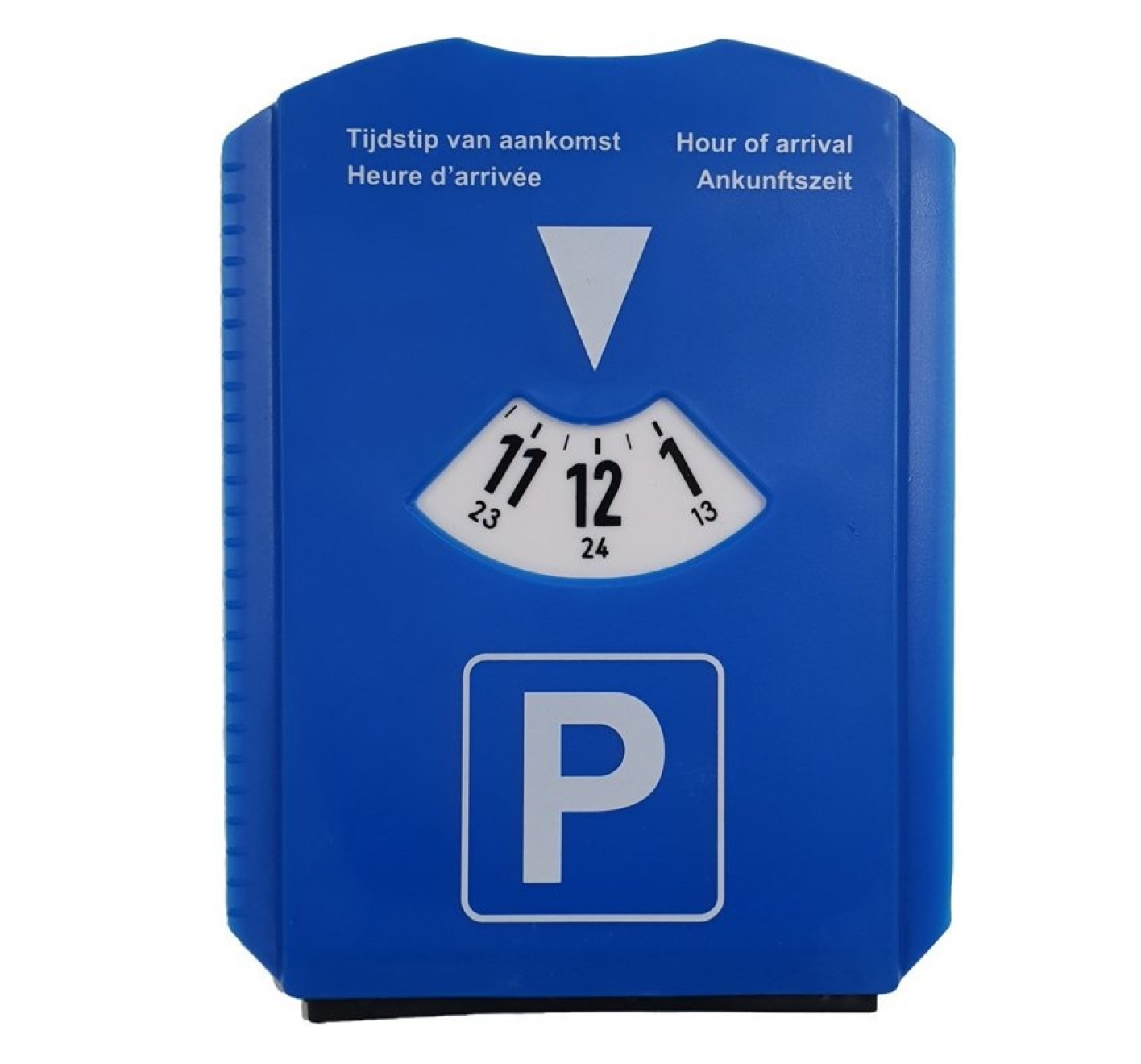 Parkeerschijf - Hard - Met ijskrabber, profielmeter, ruitenwisser & boodschappenmunt