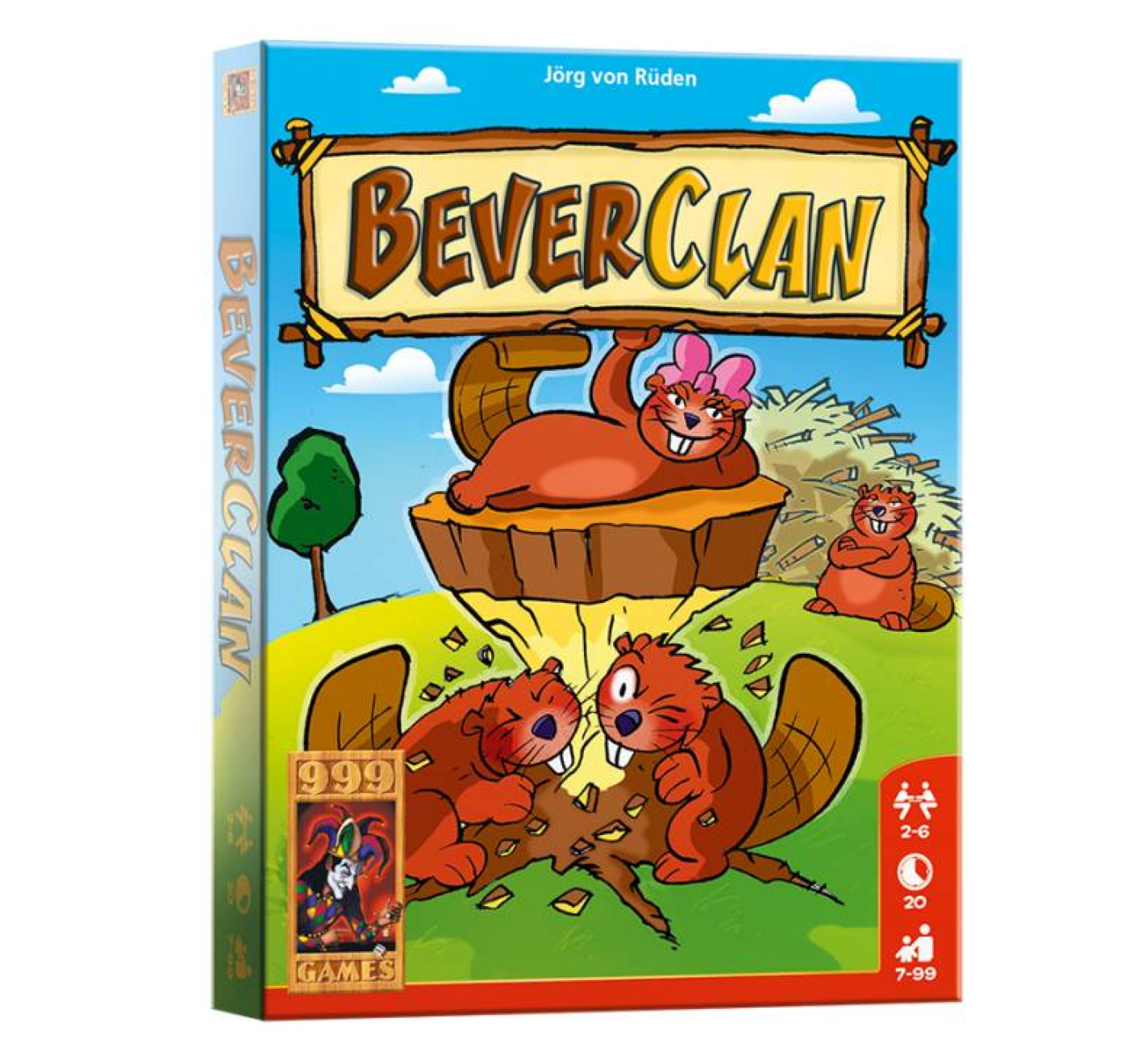 Spel - Kaartspel - Beverclan - 7+