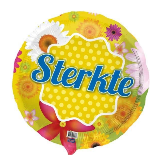 Folat Folieballon - Sterkte - 43cm - Zonder vulling