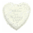 OakTree Folieballon - Huwelijk - With love on your weddingday - 45cm - Zonder vulling