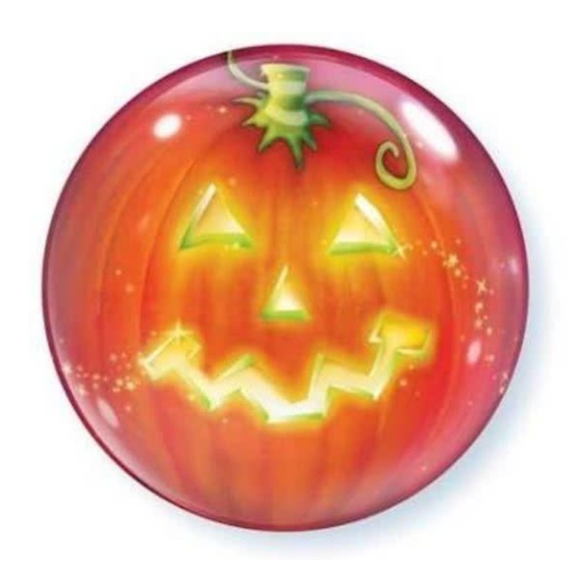Qualatex Folieballon - Pompoen - Bubble - 56cm - Zonder vulling