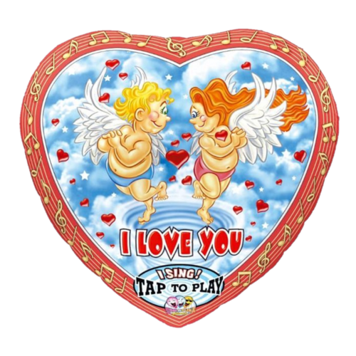 Anagram Folieballon - I love you - Met muziek - 71cm - Zonder vulling Anagram Folieballon - I love you - Met muziek - 71cm - Zonder vulling
