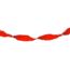 Folat Draaislinger - Crepe - Rood - 6m*