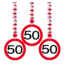 Folat Hangdecoratie - 50 jaar - 3st.