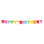 Folat Letterslinger - Happy Birthday - Regenboog - 1.50m