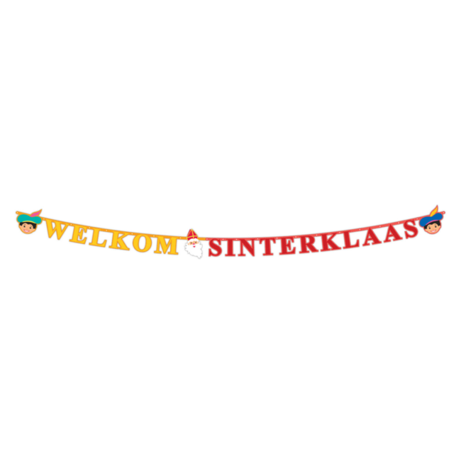 Folat Letterslinger - Welkom Sinterklaas - 2.30m