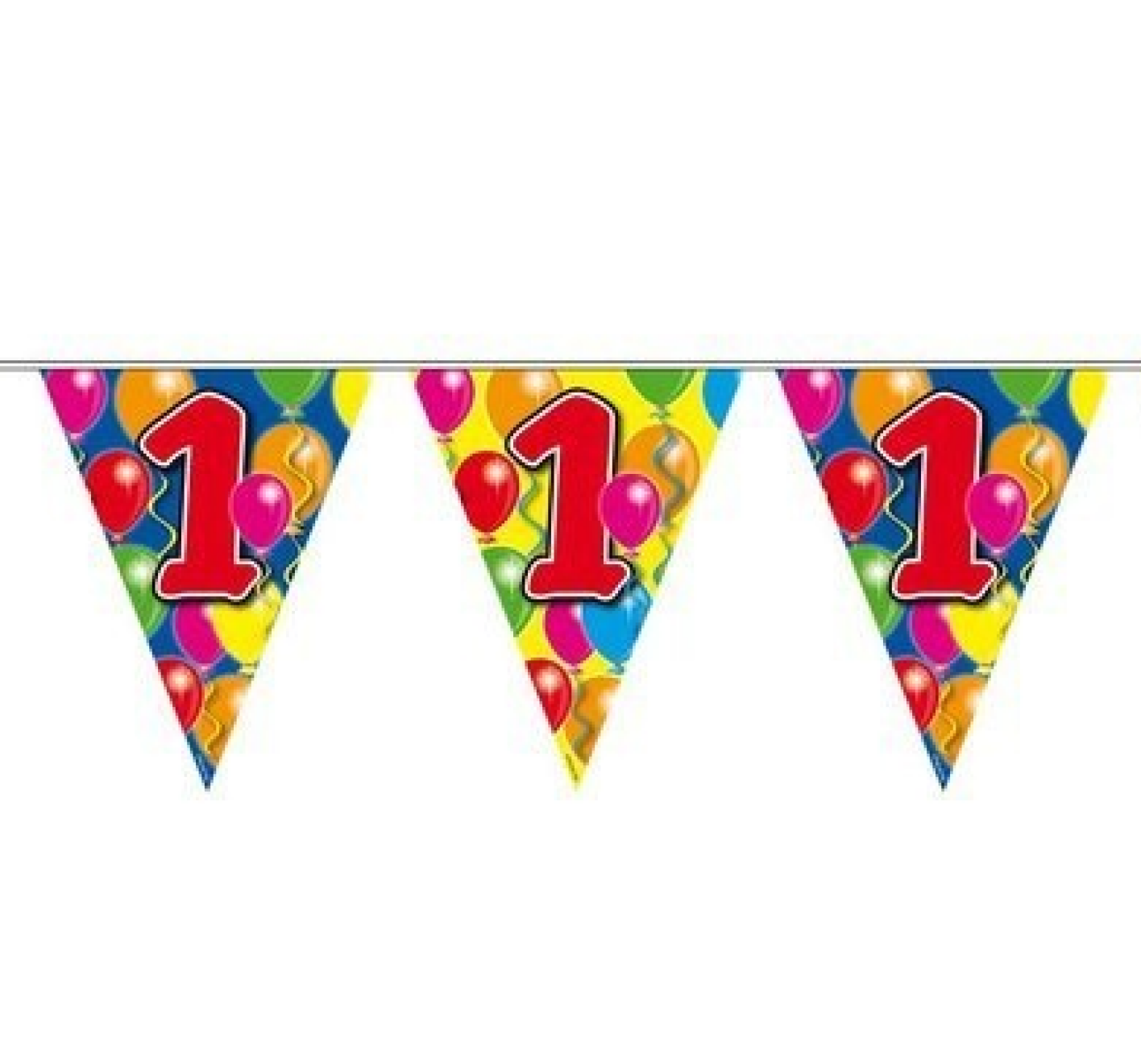 Vlaggenlijn - 1 jaar - 10m