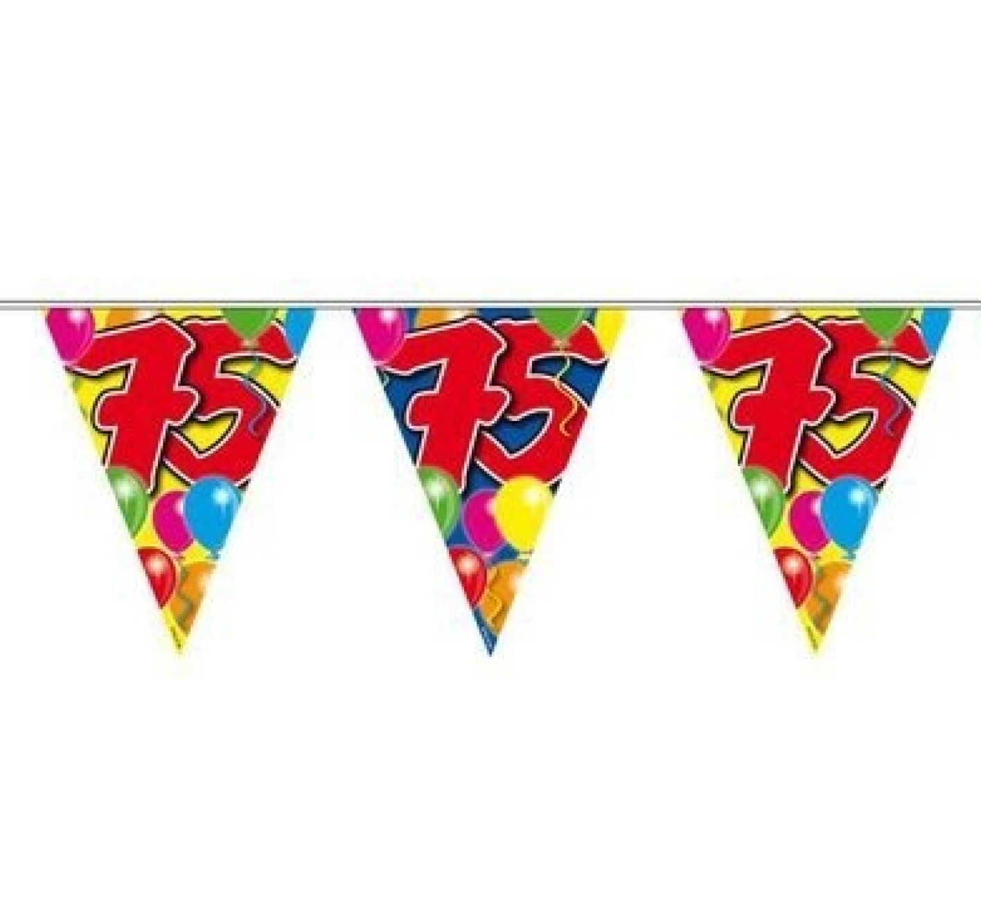 Vlaggenlijn - 75 jaar - 10m