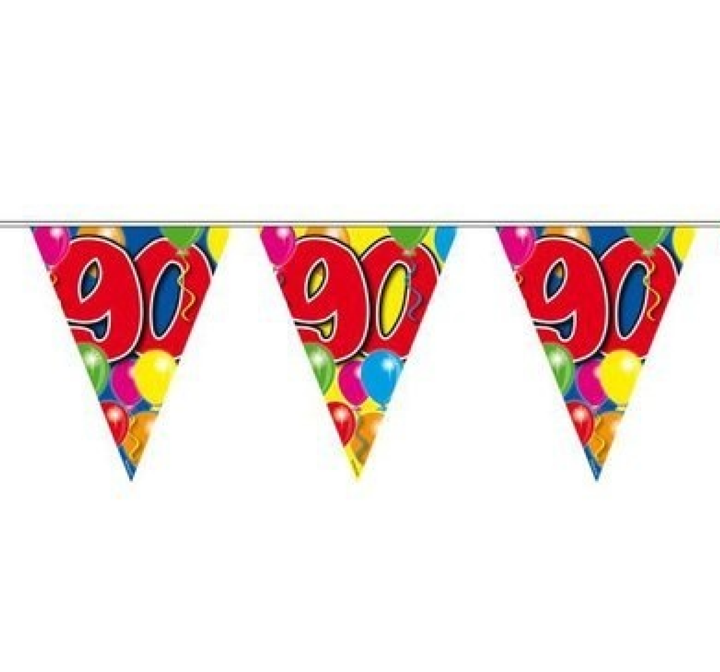 Vlaggenlijn - 90 jaar - 10m