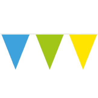 Folat Vlaggenlijn - Gekleurd - 10m