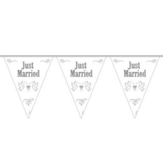 Folat Vlaggenlijn - Just married - 10m