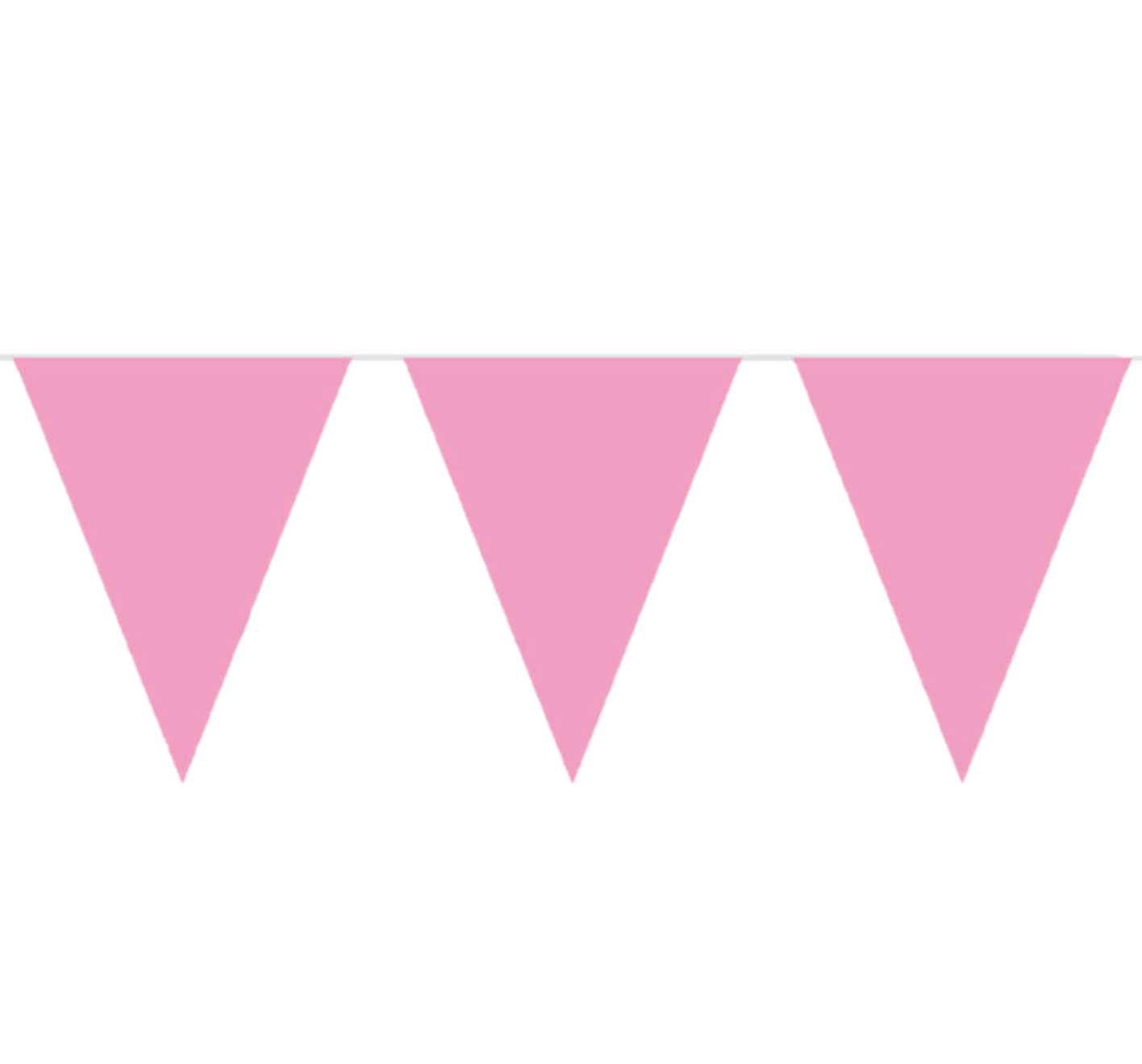 Vlaggenlijn - Licht roze - Klein - 3m