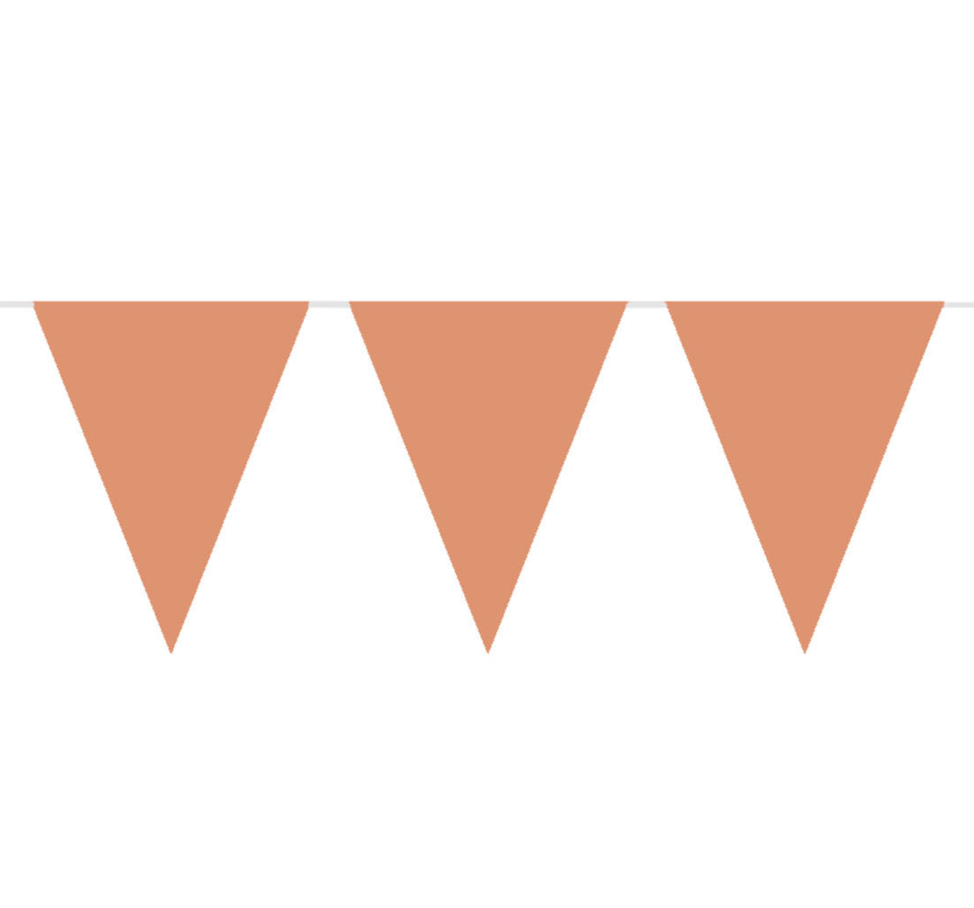 Vlaggenlijn - Rosé goud - 10m