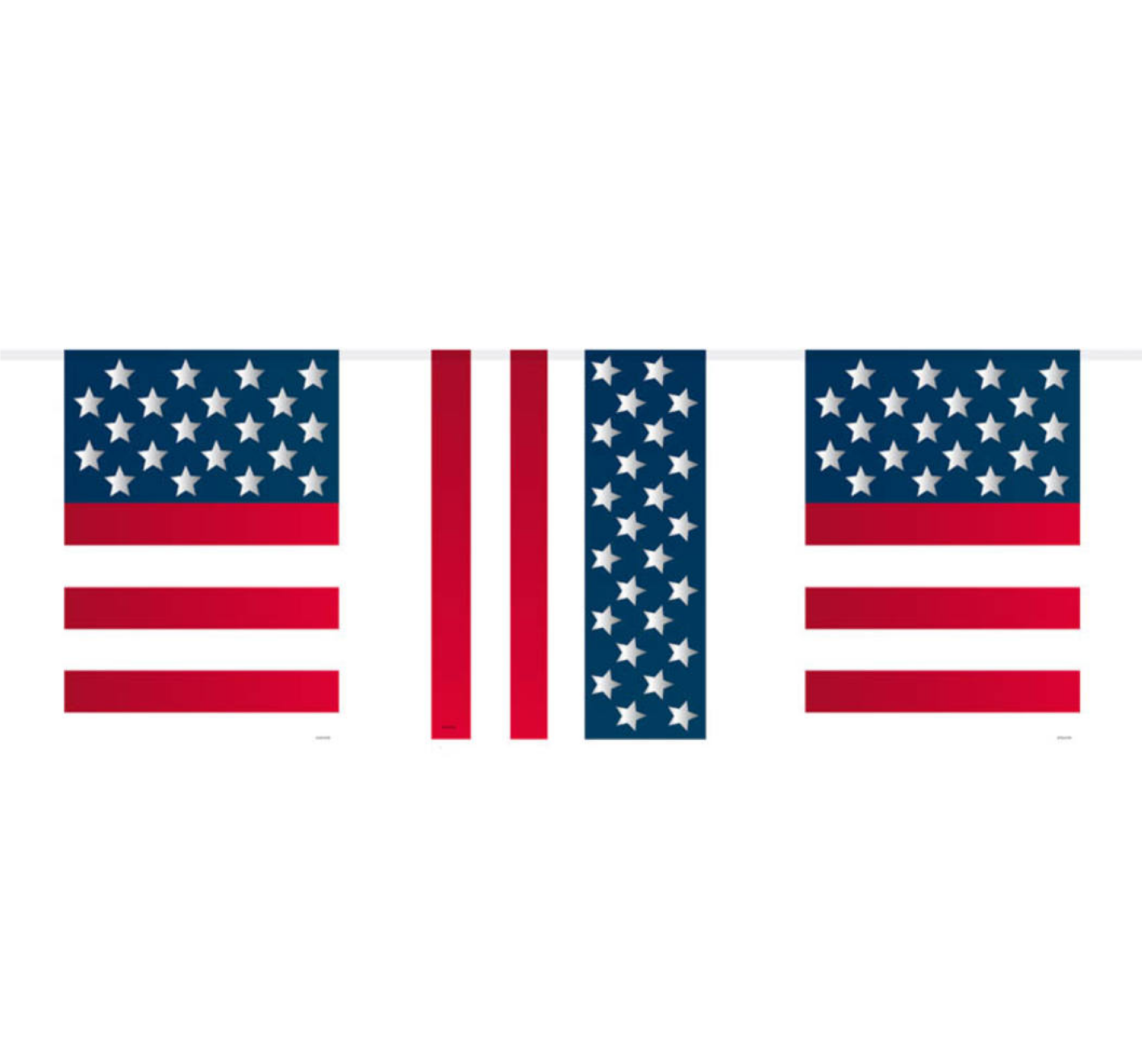 Vlaggenlijn - U.S.A. / Amerika - 10m
