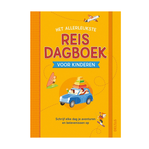 Deltas Boek - Het allerleukste reisdagboek voor kinderen Deltas Boek - Het allerleukste reisdagboek voor kinderen