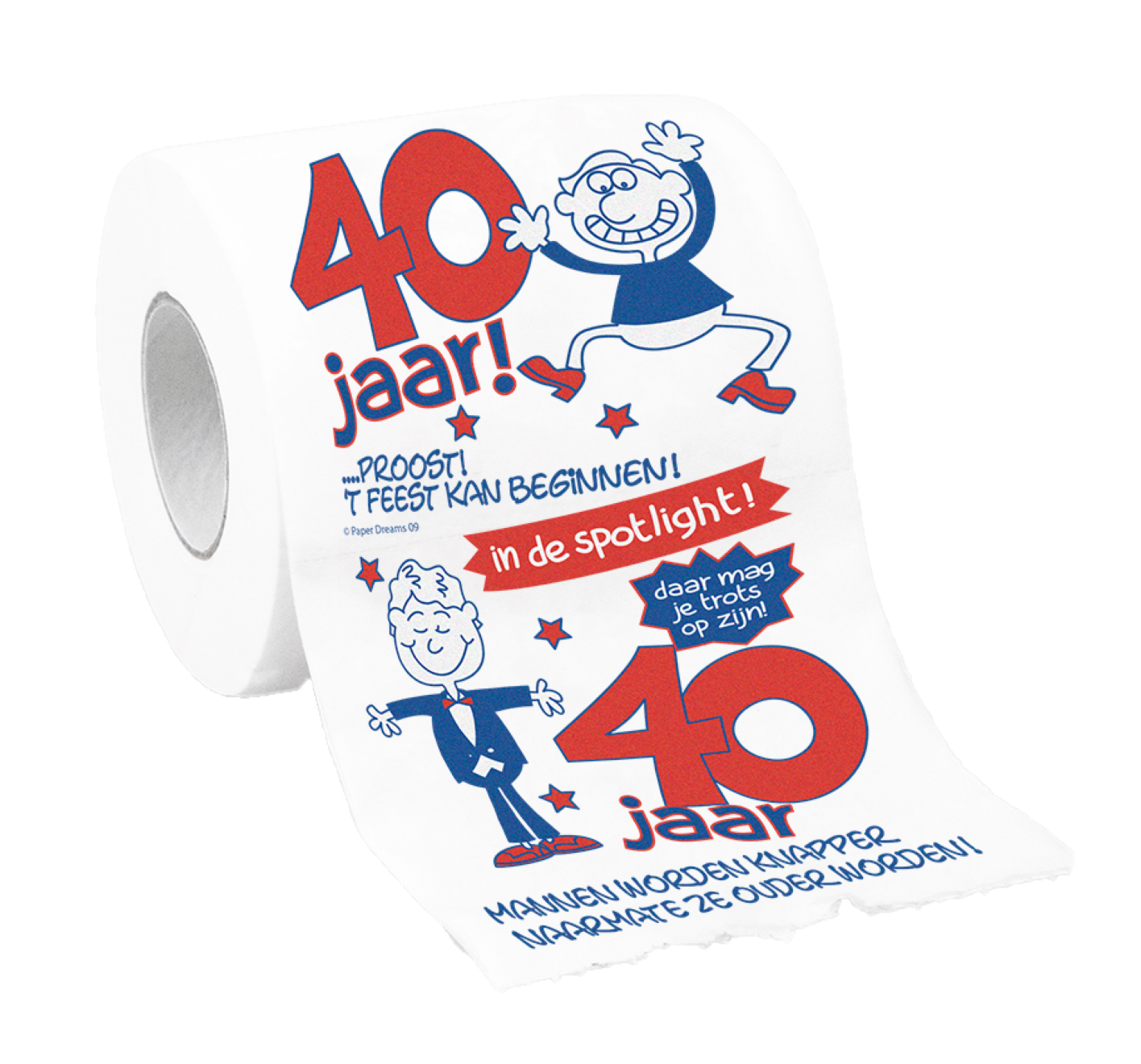 Toiletpapier - 40 jaar - Man