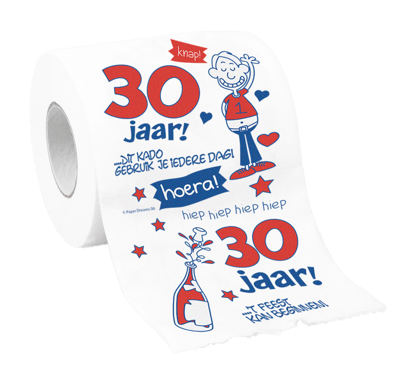 Toiletpapier - 30 jaar - Man
