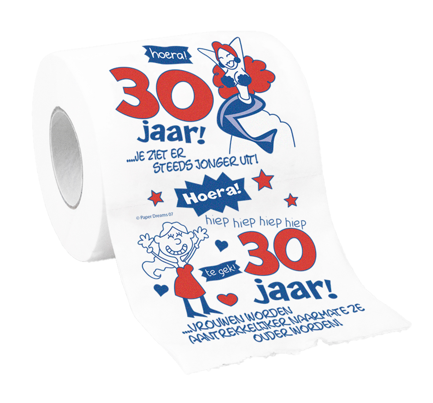 Toiletpapier - 30 jaar - Vrouw