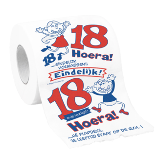 Paper Dreams Toiletpapier - 18 jaar