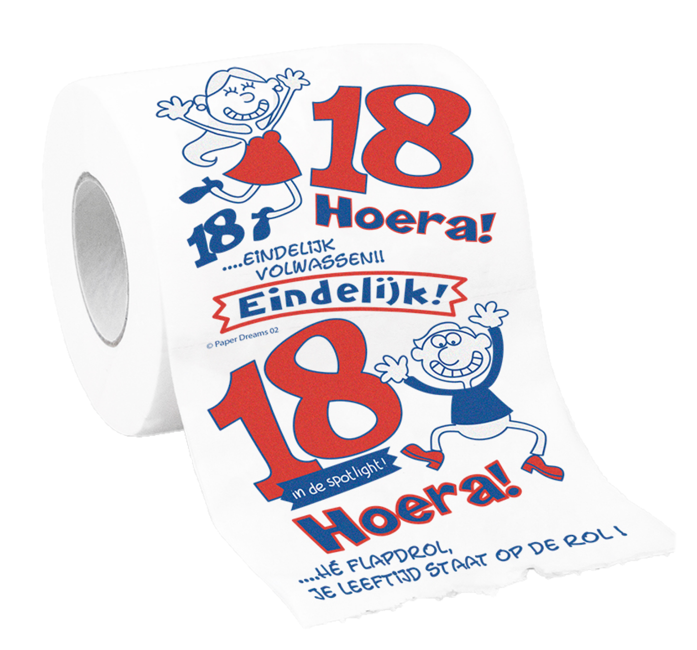 Toiletpapier - 18 jaar