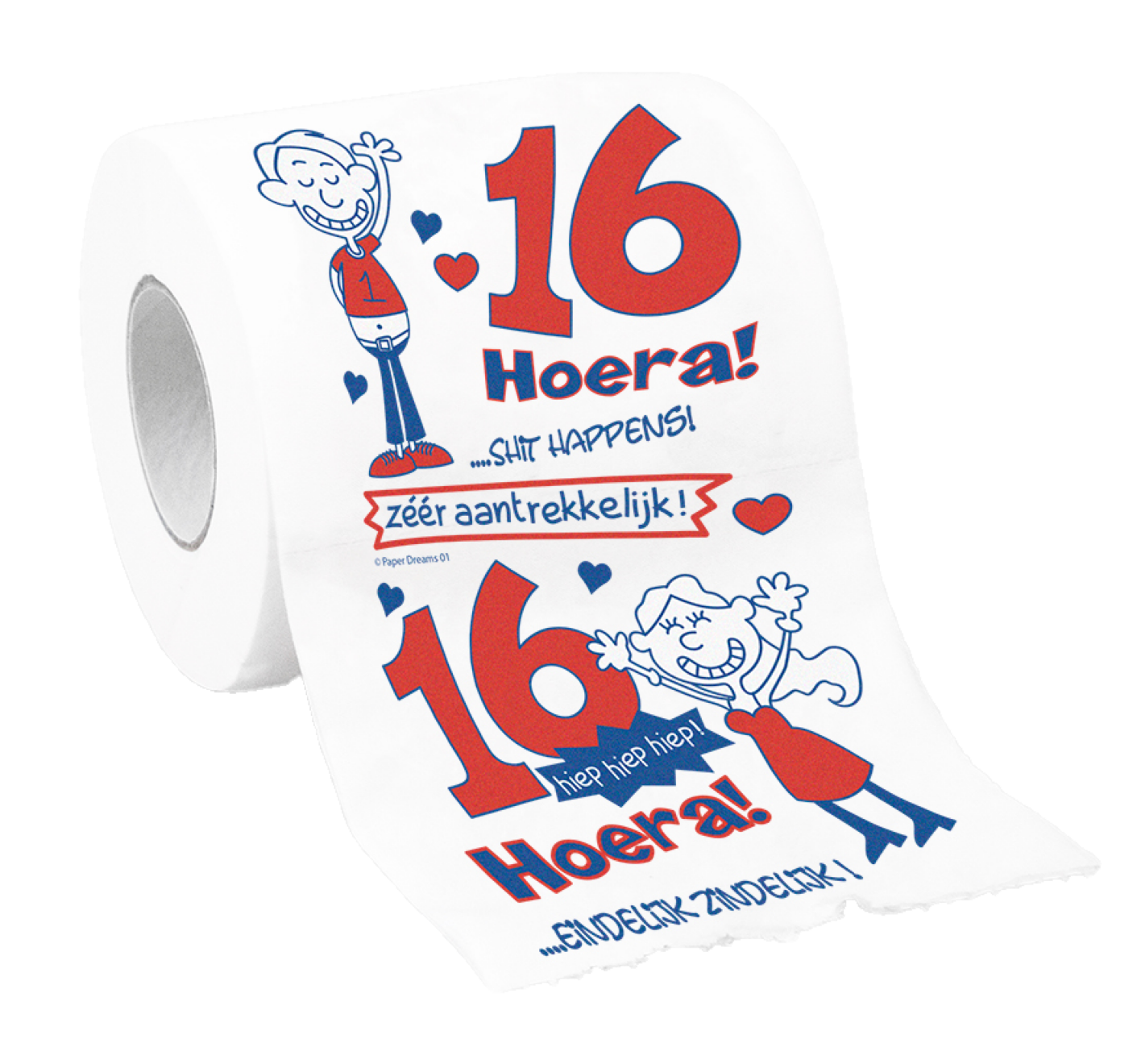 Toiletpapier - 16 jaar