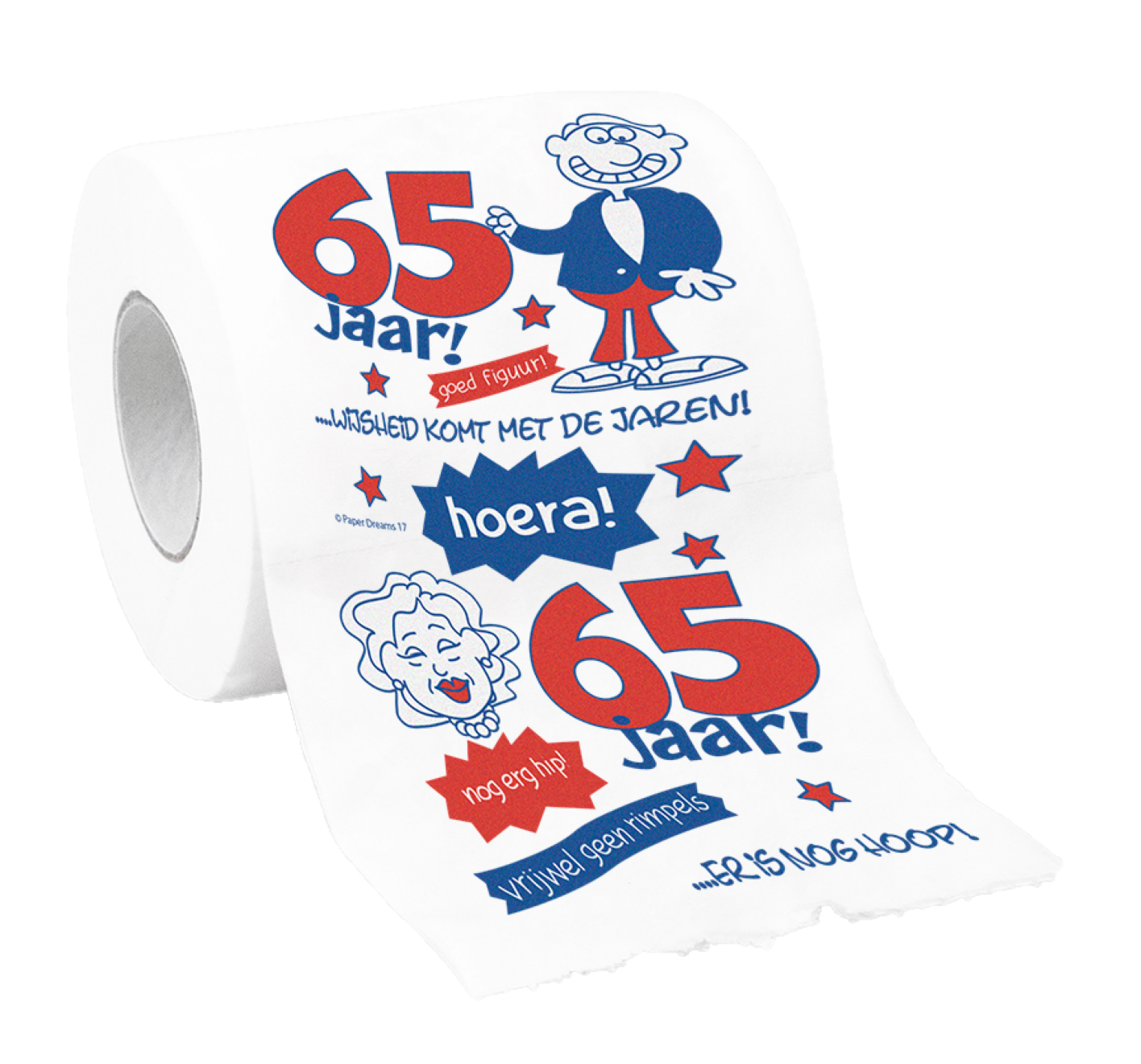 Toiletpapier - 65 jaar