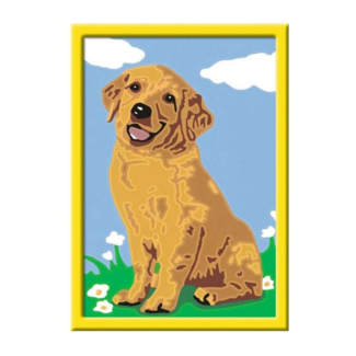 Ravensburger Schilderen op nummer - Lieve puppy - 8,5x12cm