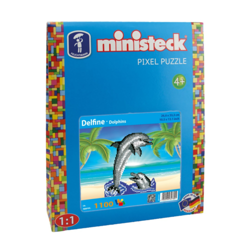 Ministeck Ministeck - Mozaïek - Dolfijnen - 1100dlg. Ministeck Ministeck - Mozaïek - Dolfijnen - 1100dlg.