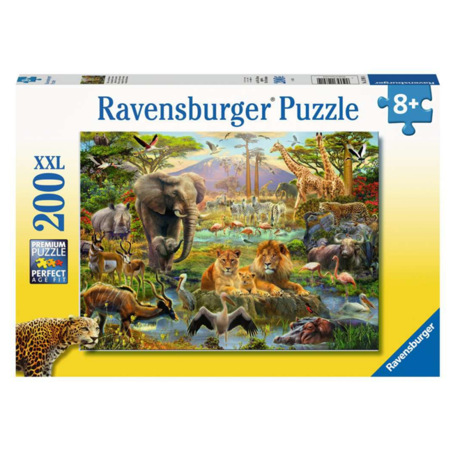 Ravensburger Puzzel - Dieren van de Savanne - 200st. XXL