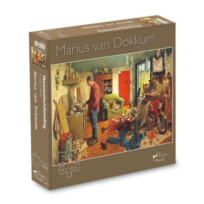 Comello Puzzel - Marius van Dokkum - Mannenhuishouding - 1000st.